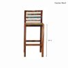 Picture of Fortuna Reclaimed Wood Low Back Tall Bar Stool (Set of 2)
