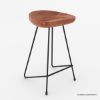 Picture of Simcoe Industrial Wooden Backless Kitchen Island Stool