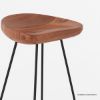 Picture of Simcoe Industrial Wooden Backless Kitchen Island Stool