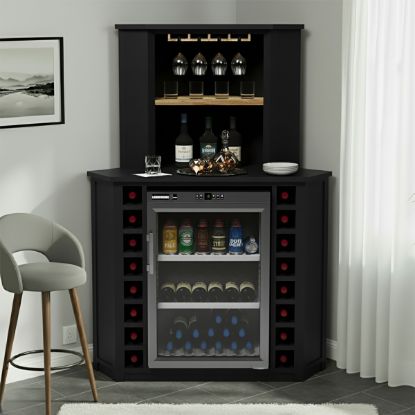 Picture of Erie Black Corner Wine Bar with Fridge Space