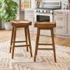 Picture of Seldovia Rustic Solid Wood Mid-century Bar Stool