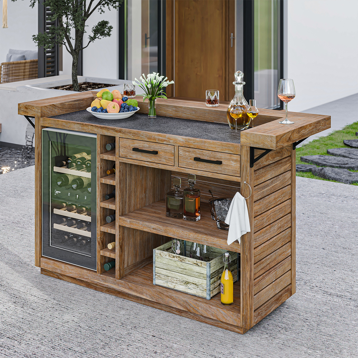 Left Side Fridge Space