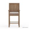 Picture of Concord Teak Wood Outdoor Counter Height Bar Stool