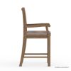 Picture of Concord Teak Wood Outdoor Counter Height Bar Stool