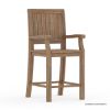 Picture of Concord Teak Wood Outdoor Counter Height Bar Stool