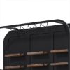 Picture of Wexford Arched 2 Tone Bar Cabinet with Wine Storage