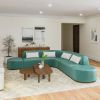 Picture of Annex L-Shaped Modular Sectional Sofa with Bumper Ends