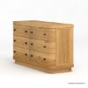 Picture of Lytton Modern Farmhouse Solid Wood Dresser with 6 Drawers