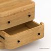 Picture of Lytton Modern Farmhouse Solid Wood Nightstand with 2 Drawers