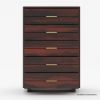 Picture of Dawlish Solid Wood 5 Drawer 48" Tall Dresser