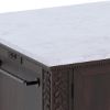 Picture of Albion Marble Top Kitchen Island with Lift Up Mixer Stand