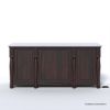 Picture of Albion Marble Top Kitchen Island with Lift Up Mixer Stand