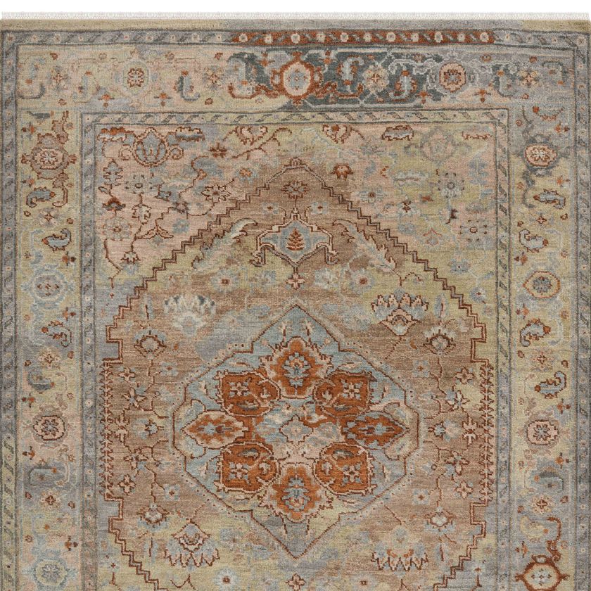 Picture of Digby Classic Abrash Pattern Hand Knotted Wool Area Rug
