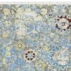 Picture of Bromont Hand-Knotted Wool & Silk Oushak Rug
