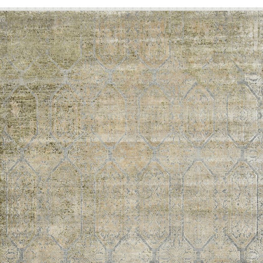 Picture of Newmarket Rectangle Hand Knotted Distressed Area Rug