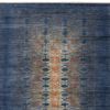 Picture of Bowmanville Geometric Abrash Finish Hand Knotted Blue Area Rug