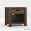 Picture of Beaver Rustic 1 Drawer Nightstand with Power Outlet Space