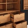 Picture of Cabbagetown Black Free Standing Tall Kitchen Pantry Cabinet