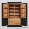 Picture of Cabbagetown Black Free Standing Tall Kitchen Pantry Cabinet