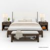 Picture of Beaver 4 Piece Modern Rustic Bedroom Furniture Set