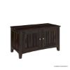 Picture of Smithsburg Dark Wood Small Entryway Bench with Storage