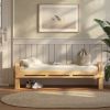 Picture of Estrie Scandinavian Style Entryway Upholstered Bench