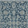 Picture of Clairlea Royal Blue Traditional Hand Tufted Wool Rug