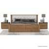 Picture of Brant Rustic Solid Wood 4 Piece Scandi Modern Bedroom Set