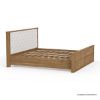 Picture of Brant Rustic Solid Wood 4 Piece Scandi Modern Bedroom Set