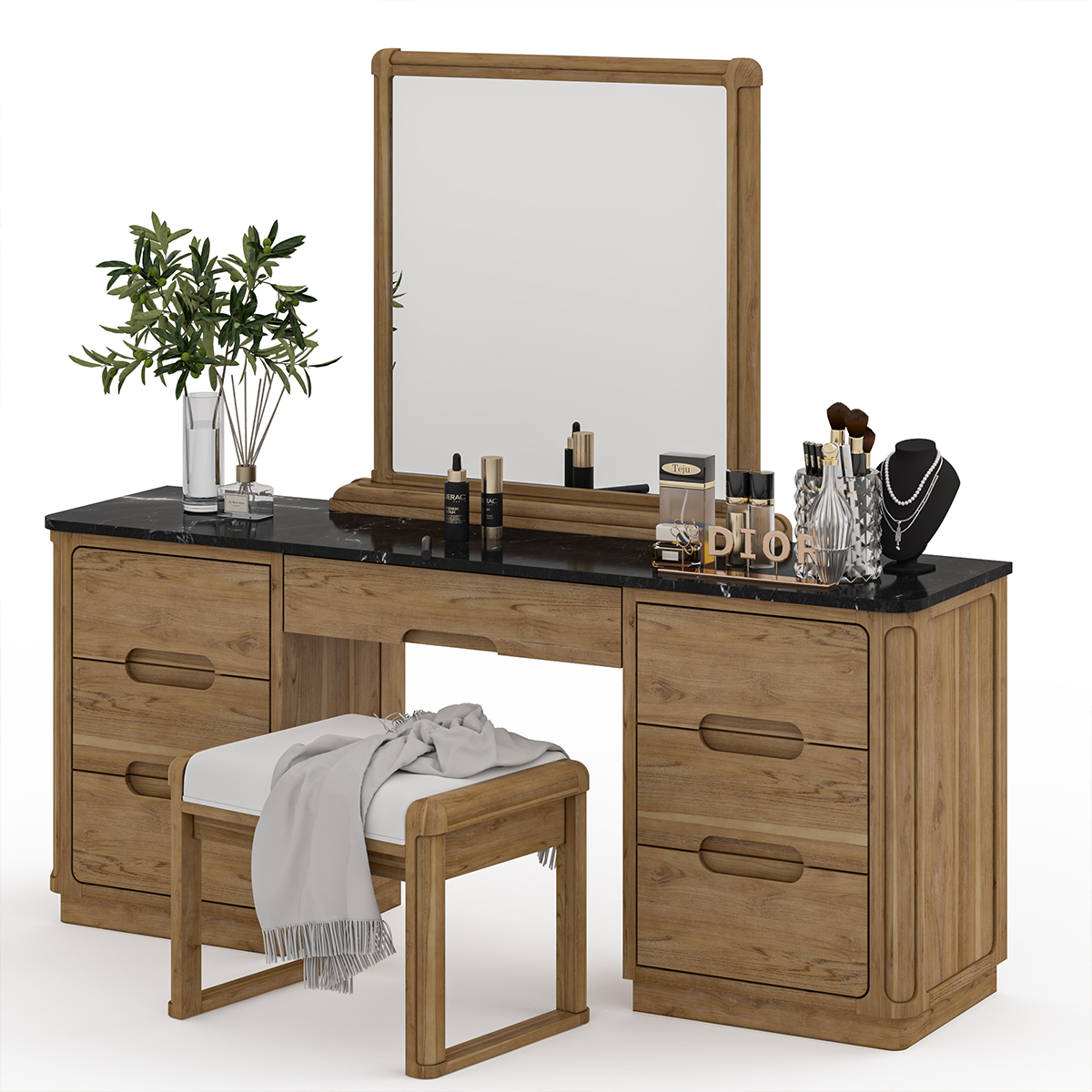 Vanity Desk Set