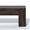 Picture of Mascouche Modern Rustic Solid Wood Entryway Bench