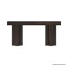 Picture of Dallas Ranch Solid Wood Double Pedestal Large Console Table