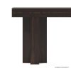 Picture of Dallas Ranch Solid Wood Double Pedestal Large Console Table