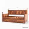 Picture of Lucerne Solid Wood Daybed with Trundle Storage