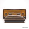 Picture of Amos Wood & Velvet Luxe Modern 3 Piece Bedroom Set
