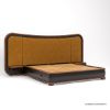Picture of Amos Extended Curved Headboard Platform Bed Frame with Storage