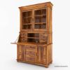 Picture of Weldona Solid Wood Contemporary Drop Front Home Office Secretary Desk