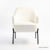 Picture of Mauricie Bouclé Fabric Upholstered Armchair