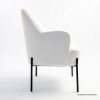 Picture of Mauricie Bouclé Fabric Upholstered Armchair