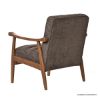 Picture of Boucherville Boucle Upholstery Mid Century Modern Lounge Chair