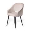 Picture of Boisbriand Upholstered Barrel Dining Chair with Arms