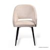 Picture of Boisbriand Upholstered Barrel Dining Chair with Arms