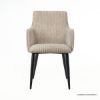 Picture of Candiac Corduroy Textured Upholstery Modern Dining Armchair