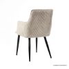 Picture of Candiac Corduroy Textured Upholstery Modern Dining Armchair