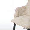 Picture of Candiac Corduroy Textured Upholstery Modern Dining Armchair