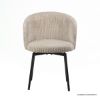 Picture of Candiac Corduroy Fabric Upholstered Tub Dining Chair