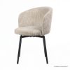 Picture of Candiac Corduroy Fabric Upholstered Tub Dining Chair