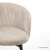 Picture of Candiac Corduroy Fabric Upholstered Tub Dining Chair