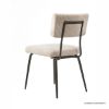 Picture of Candiac Corduroy Fabric Schoolhouse Modern Dining Chair