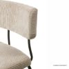 Picture of Candiac Corduroy Fabric Schoolhouse Modern Dining Chair
